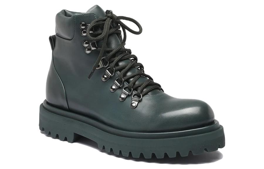 (W) Officine Creative Leather Boots 'Black Round-Toe' 圖 2