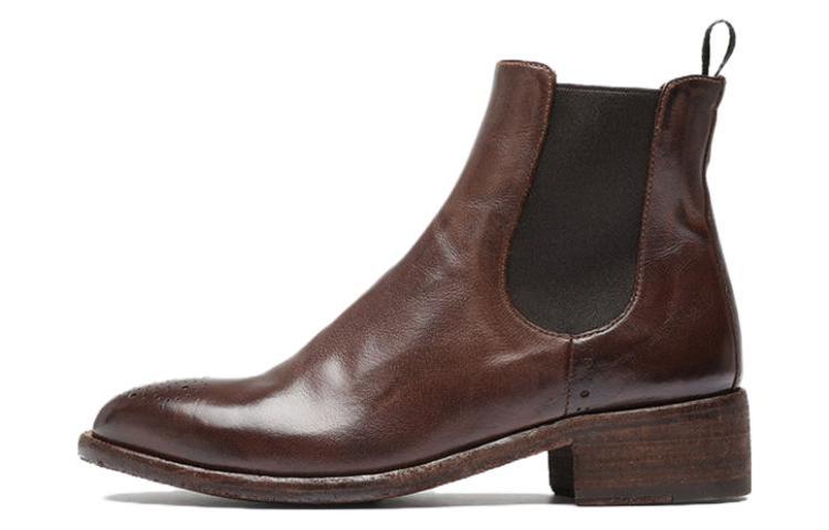 (W) Officine Creative Leather Chelsea Boot 'Punk Brown'