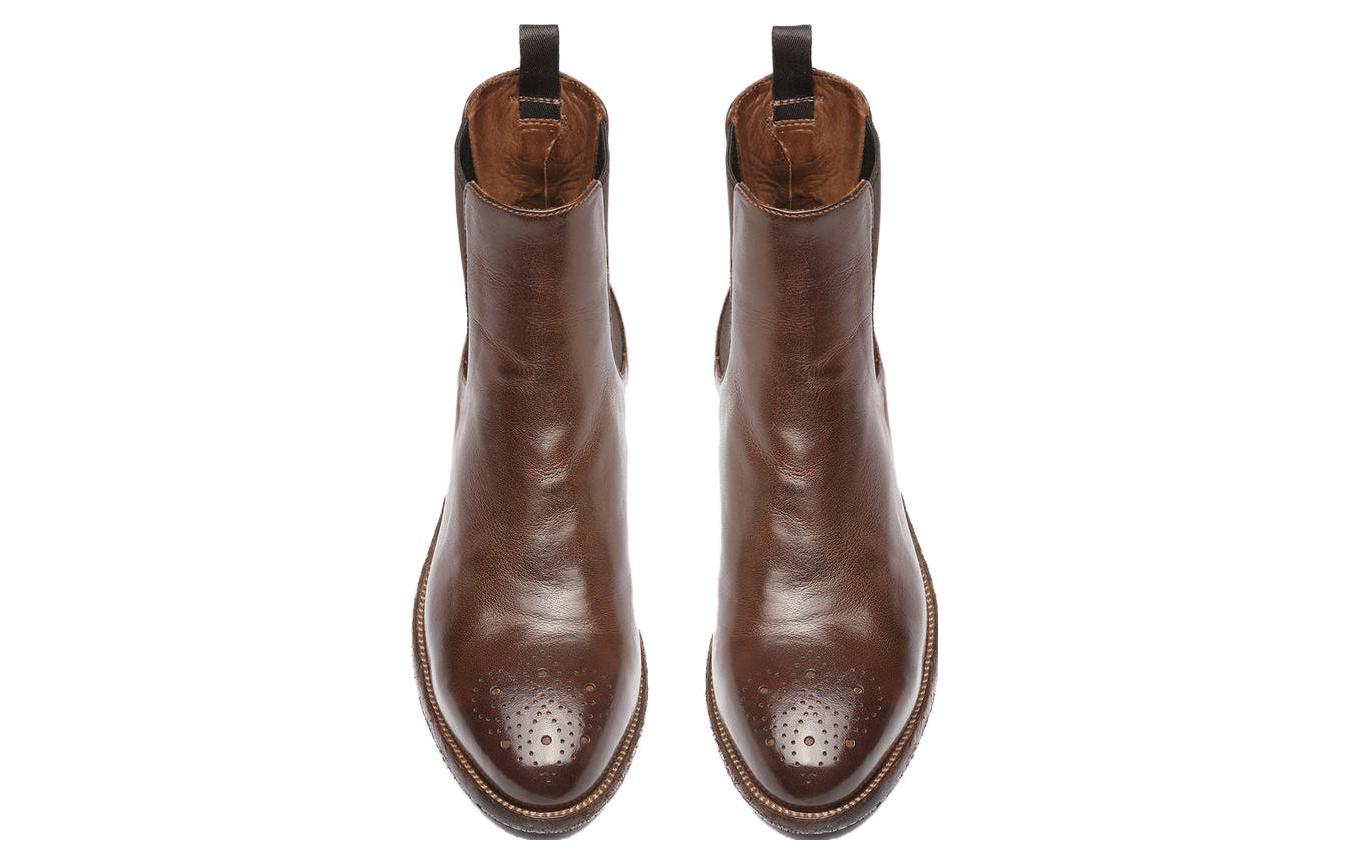 (W) Officine Creative Leather Chelsea Boot 'Punk Brown' 圖 3