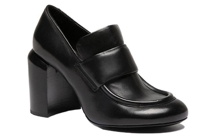 Order (Women) Officine Creative Leather High Heel 'Comfort Casual Black' OCDESTH018GUAN21000