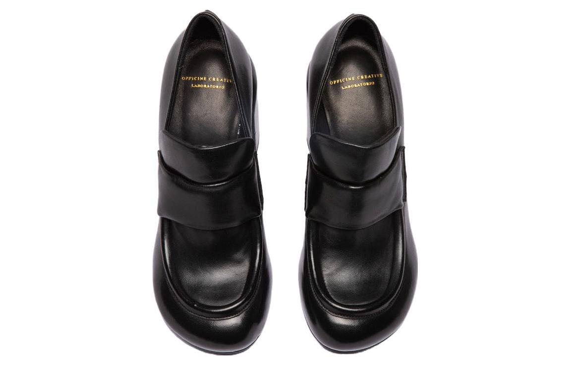 Lookbook (Women) Officine Creative Leather High Heel 'Comfort Casual Black' OCDESTH018GUAN21000