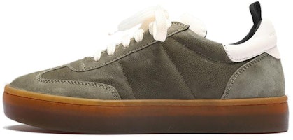 (Women) Officine Creative Leather Low-Top Sneakers 'Green and White' OCDKOMI101OLI26Q565 (Women) Officine Creative Leather Low-Top Sneakers 'Green and White' OCDKOMI101OLI26Q565