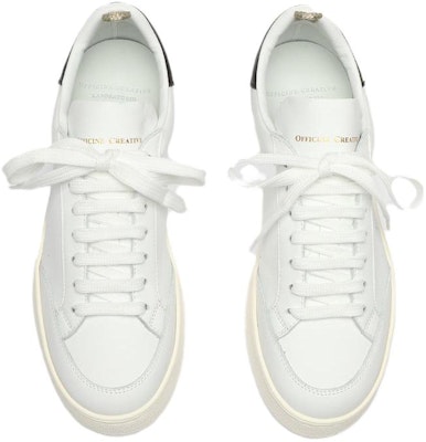 (Women) Officine Creative Leather Low-Top Sneakers 'Black and White' OCDXLMO109FLONABINE Lookbook (Women) Officine Creative Leather Low-Top Sneakers 'Black and White' OCDXLMO109FLONABINE