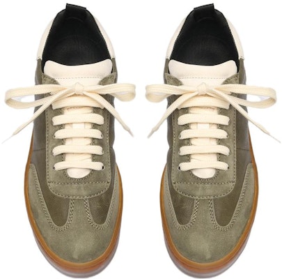 (Women) Officine Creative Leather Low-Top Sneakers 'Green and White' OCDKOMI101OLI26Q565 Lookbook (Women) Officine Creative Leather Low-Top Sneakers 'Green and White' OCDKOMI101OLI26Q565