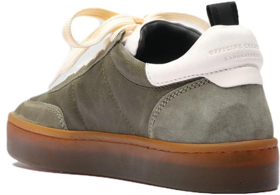 (Women) Officine Creative Leather Low-Top Sneakers 'Green and White' OCDKOMI101OLI26Q565 Shop (Women) Officine Creative Leather Low-Top Sneakers 'Green and White' OCDKOMI101OLI26Q565