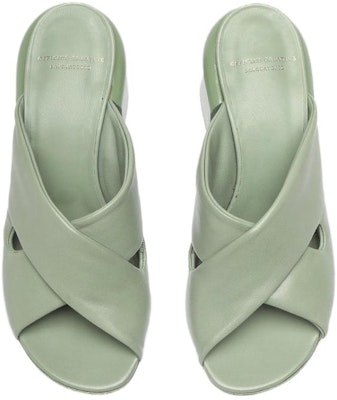 (W) (女性用) Officine Creative レザーミュール 'グリーンコンフォート' OCDETHE012GUANT3040 OCDETHE012GUANT3040 Shop (W) (女性用) Officine Creative レザーミュール 'グリーンコンフォート' OCDETHE012GUANT3040 OCDETHE012GUANT3040