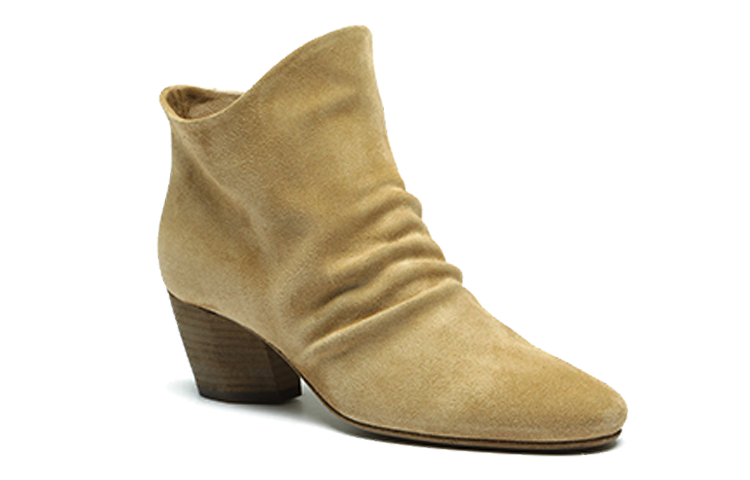 Order (Women) Officine Creative Leather Round Toe Slip-On Ankle Boots 'Brown' OCDBETH006LIC23E279