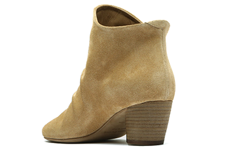 Lookbook (Women) Officine Creative Leather Round Toe Slip-On Ankle Boots 'Brown' OCDBETH006LIC23E279