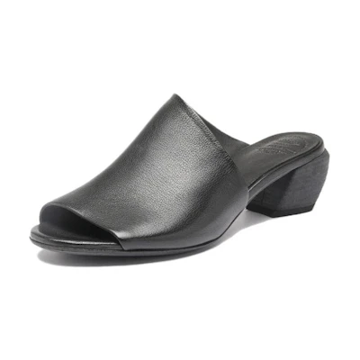 (W) Officine Creative Leather Slide 'Elegant CMFT Black'