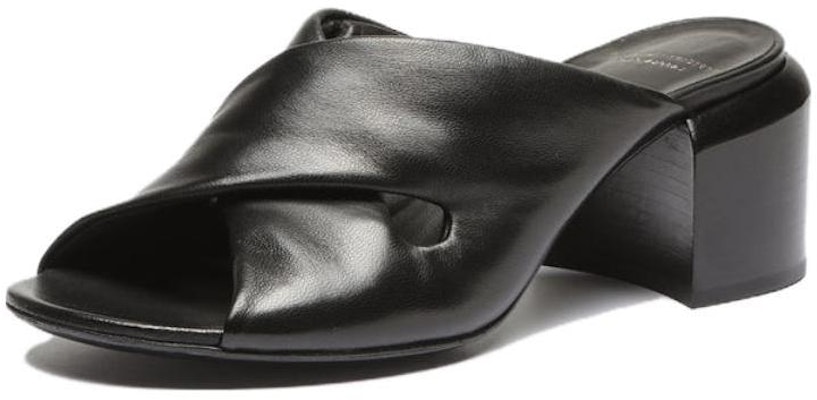(Women) Officine Creative Leather Slide 'Simple Elegance Black' OCDETHE012GUANT1000 Buy (Women) Officine Creative Leather Slide 'Simple Elegance Black' OCDETHE012GUANT1000