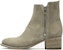 (Women) Officine Creative Leather Zip Ankle Boots 'Taupe' OCDDENN112LIGC1QUAR