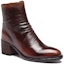 Order (Women) Officine Creative Leather Zip Round-Toe Boot 'Burgundy Fashion' OCDDENN101IGN18TABO