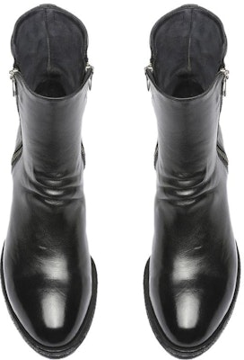 (Women) Officine Creative Leather Zippered Round Toe High Heel Ankle Boot 'Black' OCDDENN103IGNIS1000 Lookbook (Women) Officine Creative Leather Zippered Round Toe High Heel Ankle Boot 'Black' OCDDENN103IGNIS1000