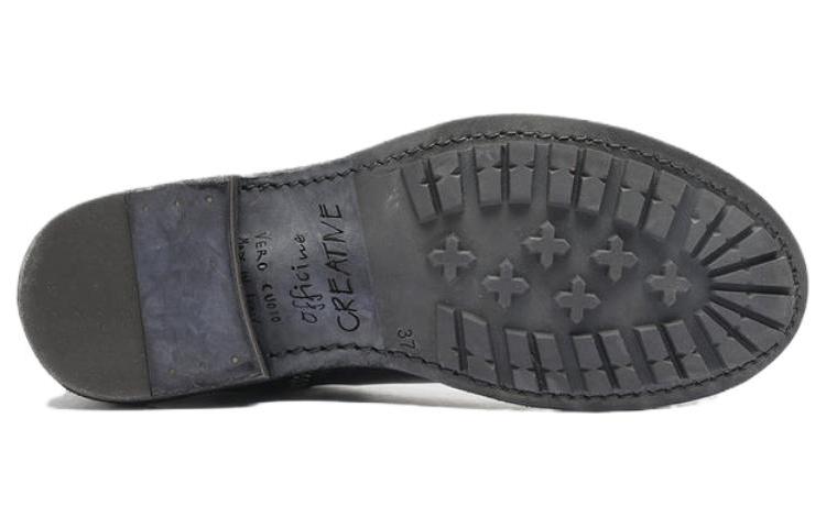 (W) Officine Creative Legrand 'Black Leather Casual Boot' 圖 4