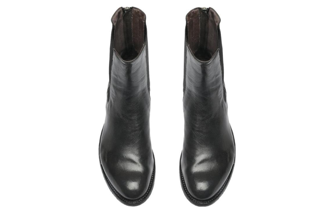 Lookbook (W) オフィチーネクリエイティブ レキシコン チェルシーブーツ (黒革) OCDLEGR207LIC23G348