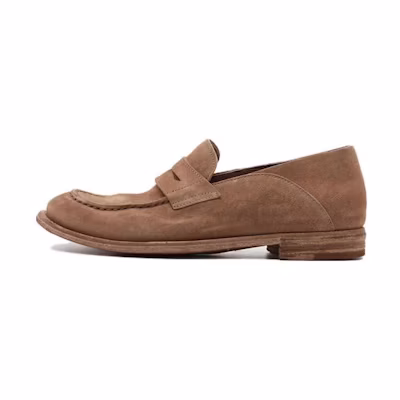(W) Officine Creative Loafer 'Deep Brown Velvet'