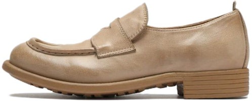 (Women) Officine Creative Loafer 'Fashion Slip-On Grey-Brown' OCDCAXT020IGNISD234 (Women) Officine Creative Loafer 'Fashion Slip-On Grey-Brown' OCDCAXT020IGNISD234