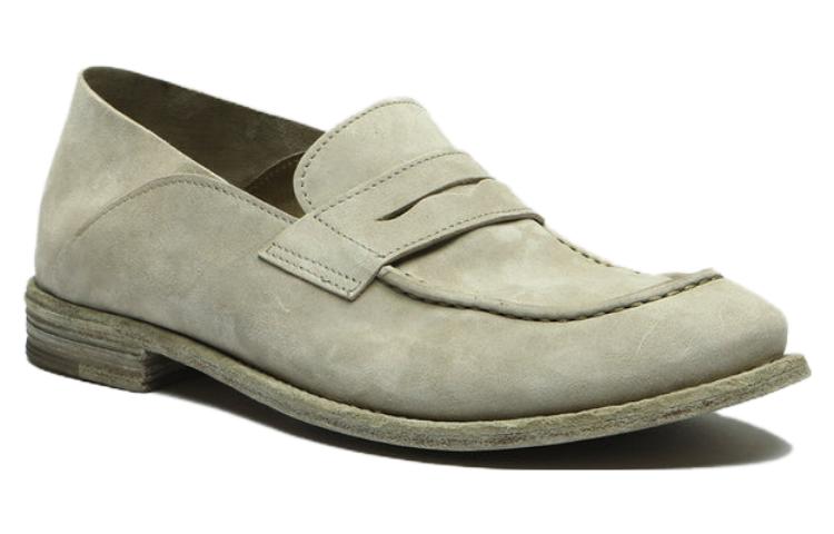 Lookbook Officine Creative 麂皮 舒適百搭 樂福鞋 女款 綠色