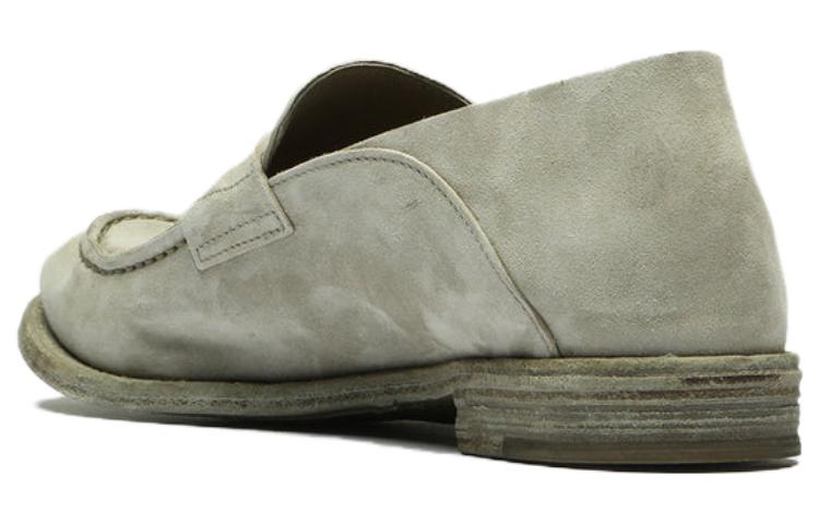 Shop Officine Creative 麂皮 舒適百搭 樂福鞋 女款 綠色