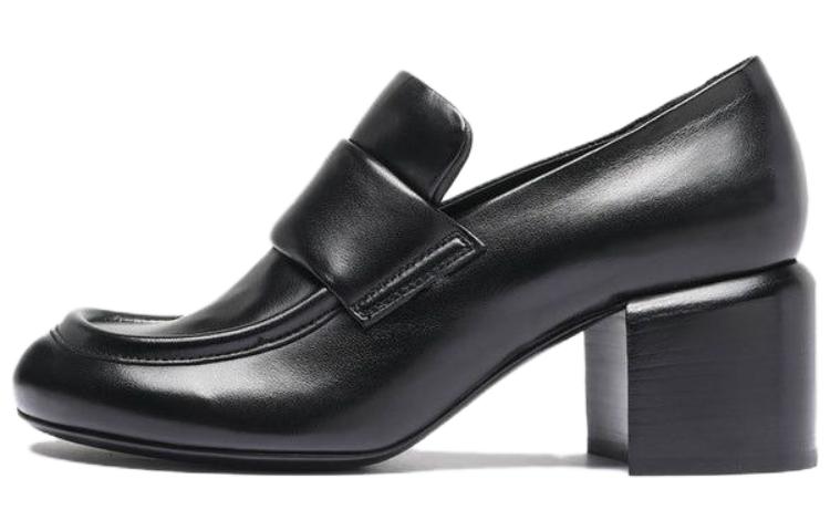 (Women) Officine Creative Loafer 'Soft Comfort Chunky Black' OCDETHE011GUAN21000