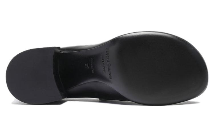 Shop (W) Officine Creative Loafer 'Kenyamanan Lembut Chunky Hitam' OCDETHE011GUAN21000