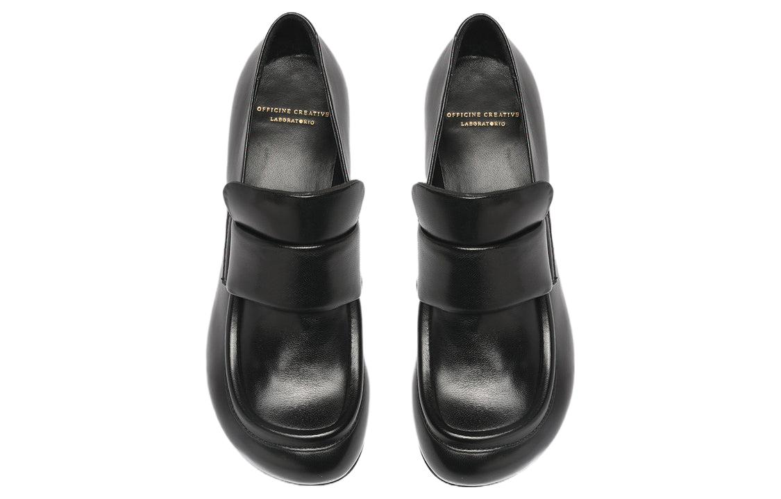Purchase (W) Officine Creative Loafer 'Kenyamanan Lembut Chunky Hitam' OCDETHE011GUAN21000