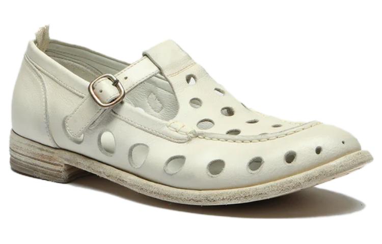 Order (W) Officine Creative 白色皮革扣乐福鞋 OCDLEXI543IGB09H195