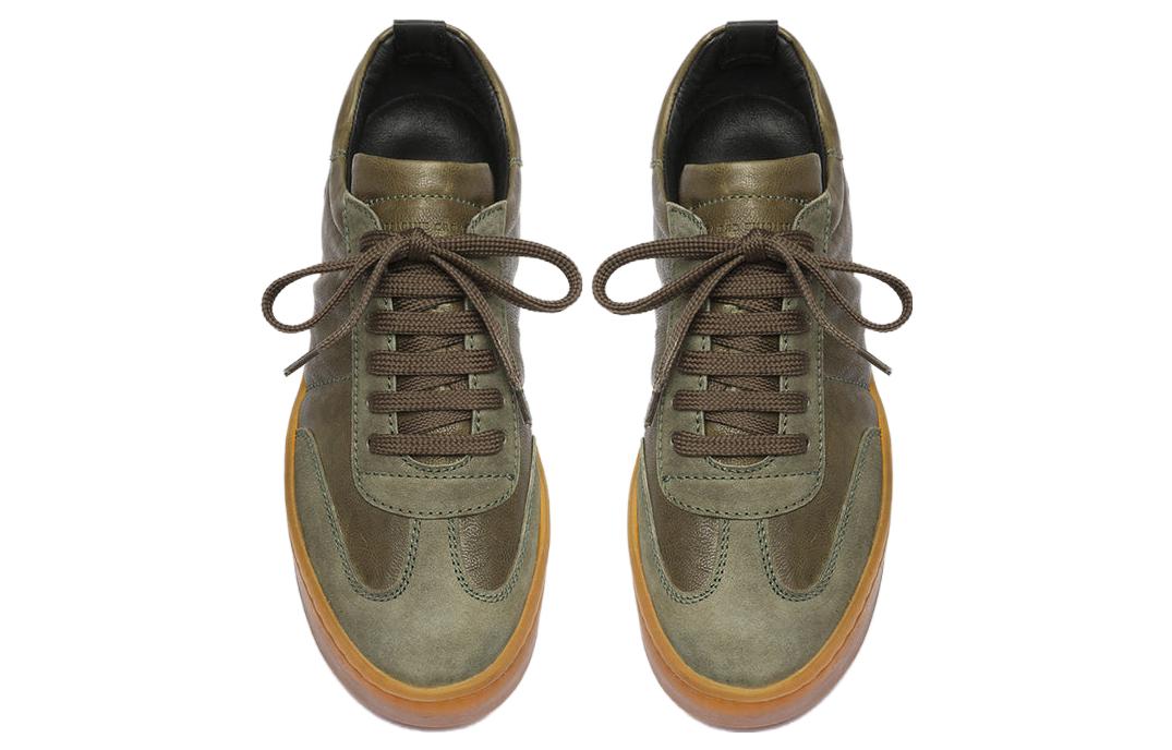 Lookbook (W) Officine Creative 低帮皮革运动鞋 '军绿色' OCDKOMI101OLIV1D393