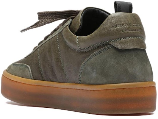 (Women) Officine Creative Low-Top Leather Sneakers 'Military Green' OCDKOMI101OLIV1D393 Shop (Women) Officine Creative Low-Top Leather Sneakers 'Military Green' OCDKOMI101OLIV1D393
