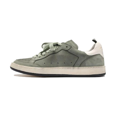 (W) Officine Creative Low-Top Sneaker 'Green and White'