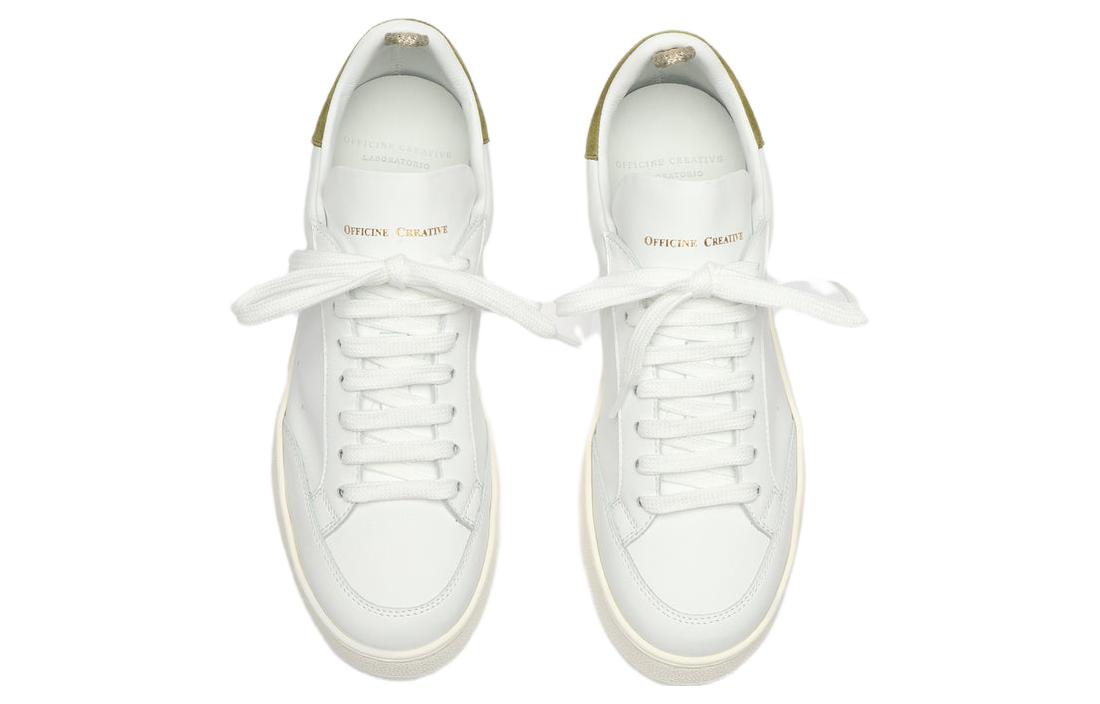 Lookbook (W) Baskets Officine Creative Basses ''Blanc Vert'' OCDXLMO109FLO22S558