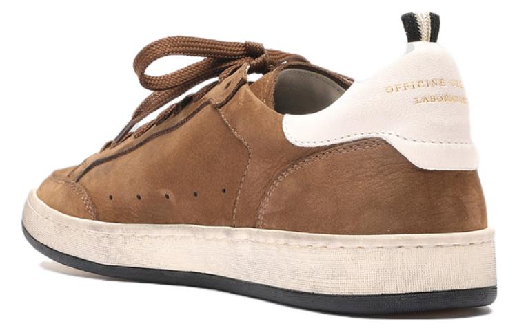 (W) Officine Creative Low Top Sneaker 'Brown White Suede' 圖 3