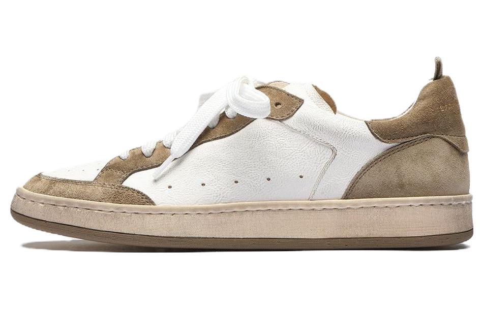 (Women) Officine Creative Low Top Sneaker 'White Brown' OCDKAEE105LIC51S535
