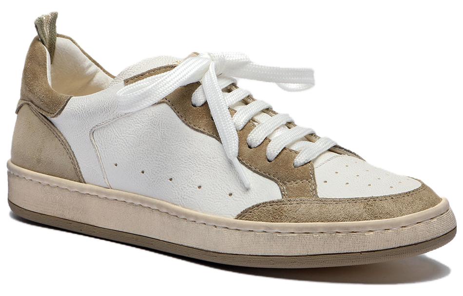 Order (Women) Officine Creative Low Top Sneaker 'White Brown' OCDKAEE105LIC51S535
