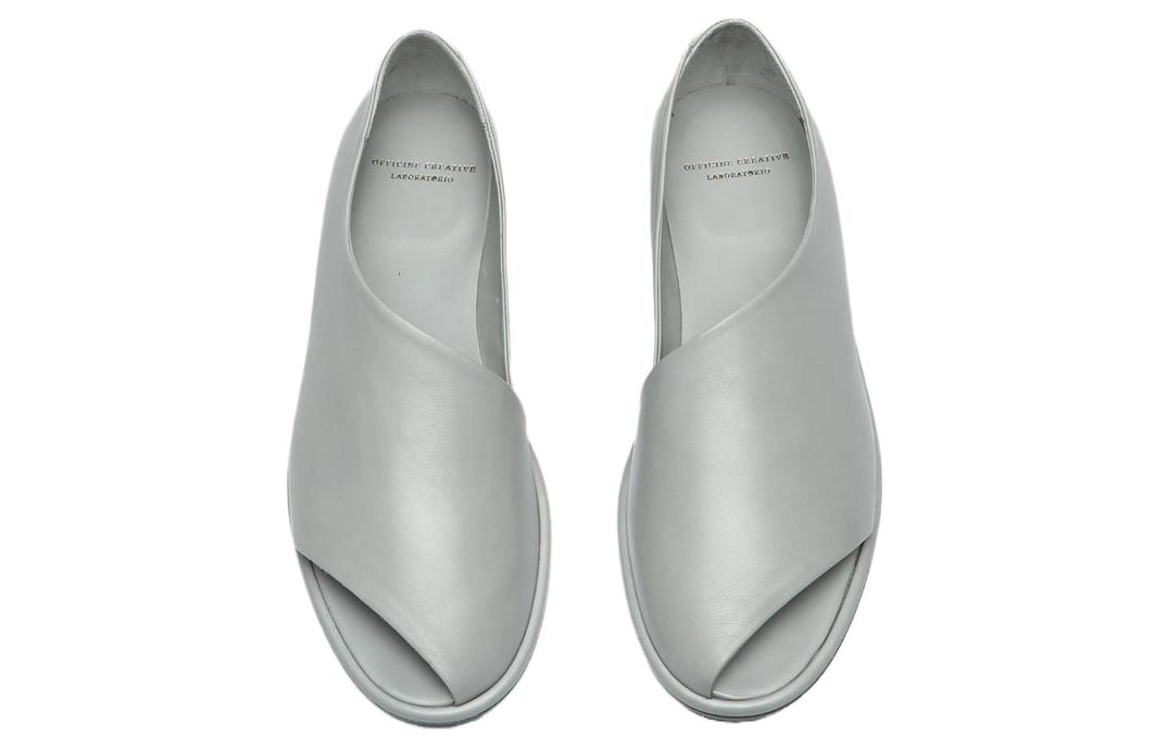 Lookbook (W) Officine Creative Mavie 'Sandalias Grises Abiertas y Sin Cordones' OCDMAVE004BUNAPH119