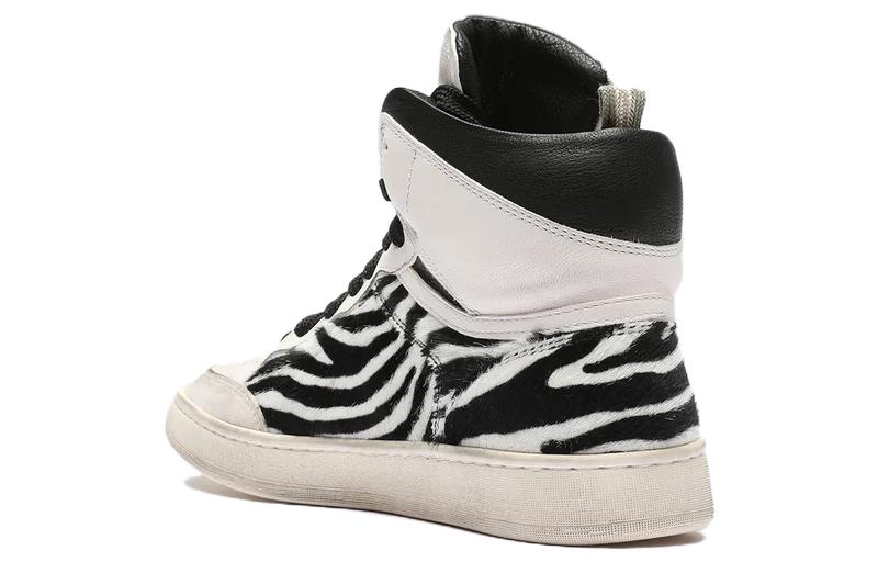 Lookbook (W) Officine Creative 中帮黑白皮革运动鞋 OCDKAEE104OLI25B010