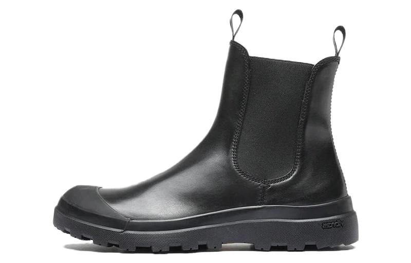 (Women) Officine Creative Pallet Chelsea Boots 'Black Leather' OCDPALL107BUNA21000