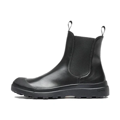 (W) Officine Creative Pallet Chelsea Boots 'Black Leather'