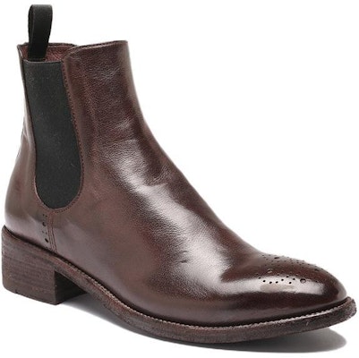 Officine Creative Seline 皮革機車短筒切爾西靴 女款 棕色 Order Officine Creative Seline 皮革機車短筒切爾西靴 女款 棕色