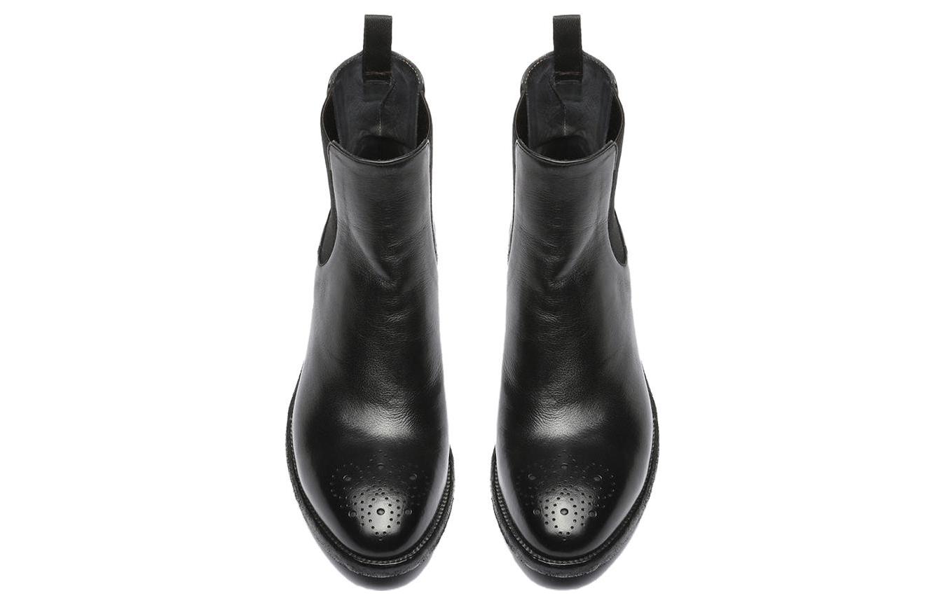 Shop (W) 奥菲辛创意Seline切尔西靴"黑色舒适" OCDSELI002IGNIS1000