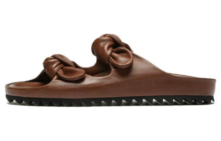 (Women) Officine Creative Slide 'Deep Brown Comfort' OCDPELA010GUANTG202