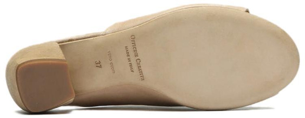 (Women) Officine Creative Slide 'Grey Brown' OCDHELY016IGNISD234 Purchase (Women) Officine Creative Slide 'Grey Brown' OCDHELY016IGNISD234