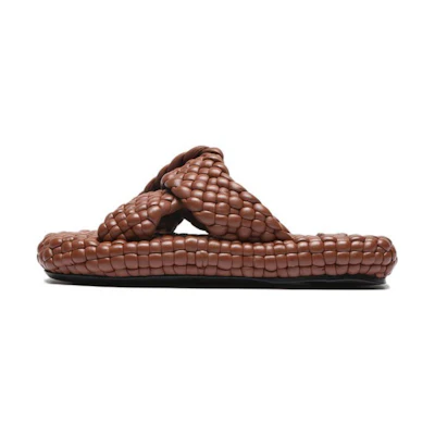 (W) Officine Creative Slide 'Versatile Fashion Brown'