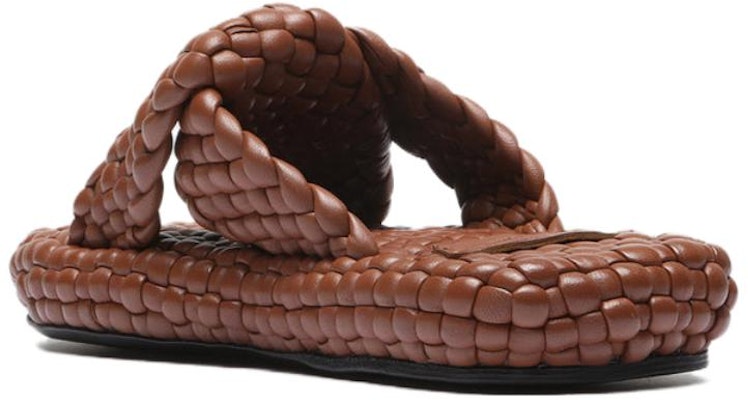 Officine Creative 皮革 百搭時尚 一字拖鞋 女款 棕色 Shop Officine Creative 皮革 百搭時尚 一字拖鞋 女款 棕色