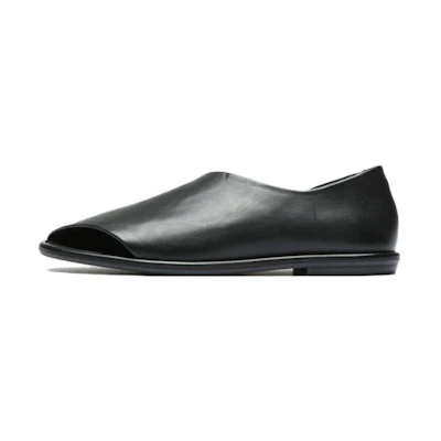 (W) Officine Creative Slip-On Open-Toe Casual 'Black'