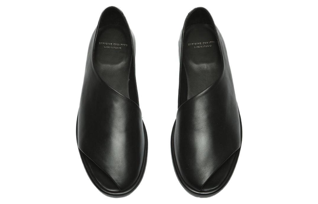 (W) Officine Creative Slip-On Open-Toe Casual 'Black' 圖 3