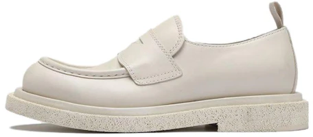 (Women) Officine Creative Slip-On Round Toe 'White Casual' OCDWISA014BUTT2H195 (Women) Officine Creative Slip-On Round Toe 'White Casual' OCDWISA014BUTT2H195