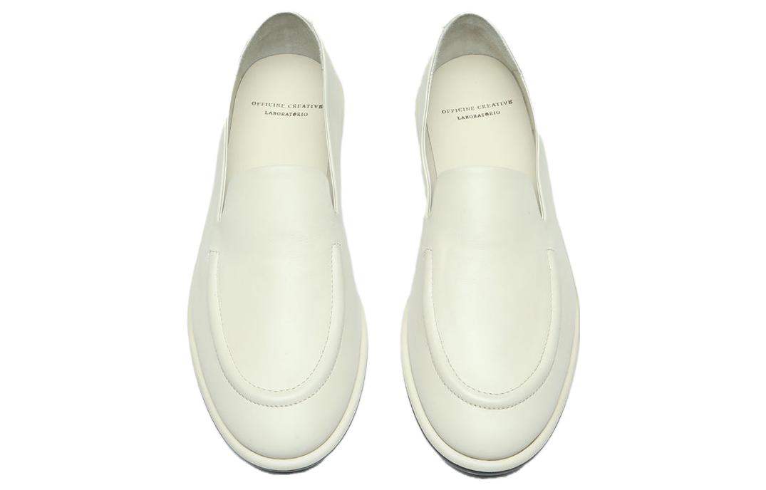Lookbook (W) Officine Creative Slip-On Sepatu Kasual Jari Bulat 'White Fashion' OCDMAVE001BUNAPH195