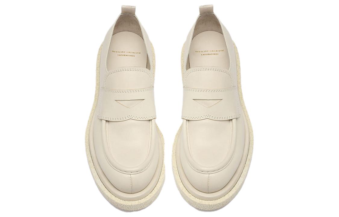 Lookbook (W) Officine Creative Zapatillas Slip-On Punta Redonda 'Blanco Casual' OCDWISA014BUTT2H195
