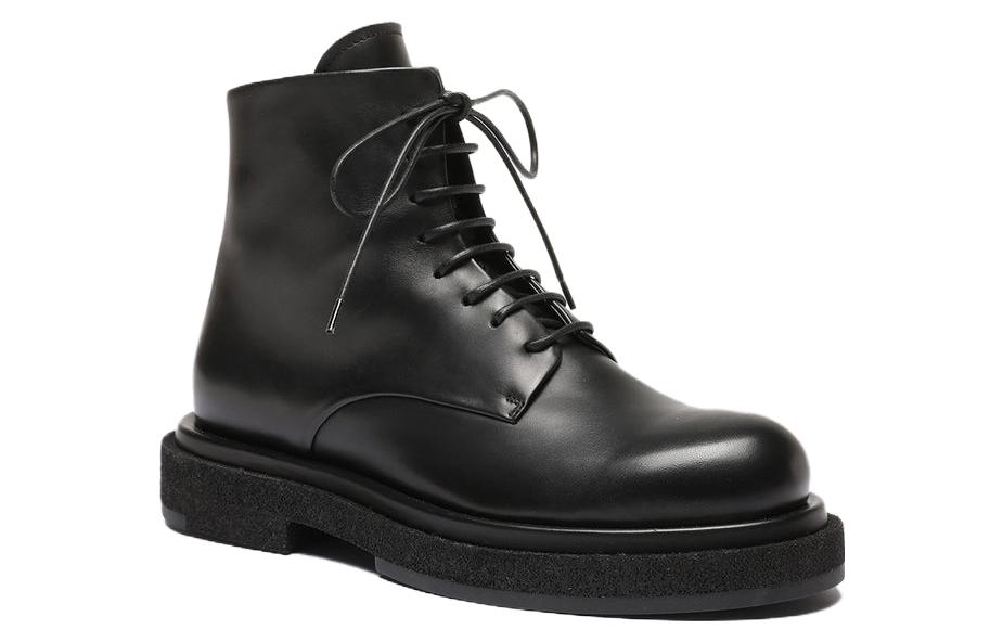 Order (W) 오피치네 크리에이티브 블랙 슬립온 앵클부츠 OCDTONA101BUT121000